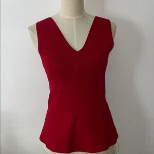 A.L.C. Vibrant Red Knit Top